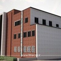 نمونه اجرا شده پنل های بتن جی آر سی سازمان انتقال خون منطقه 5